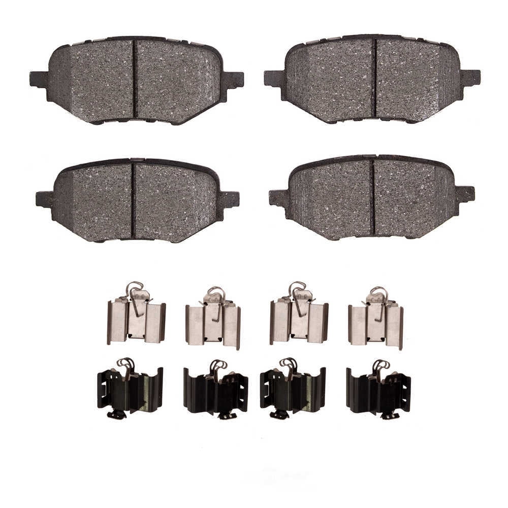 DFC 5000 Euro Ceramic Brake Pads and Hardware Kit - Archived 1551-2116-01 DFC 5000 Advanced Brake