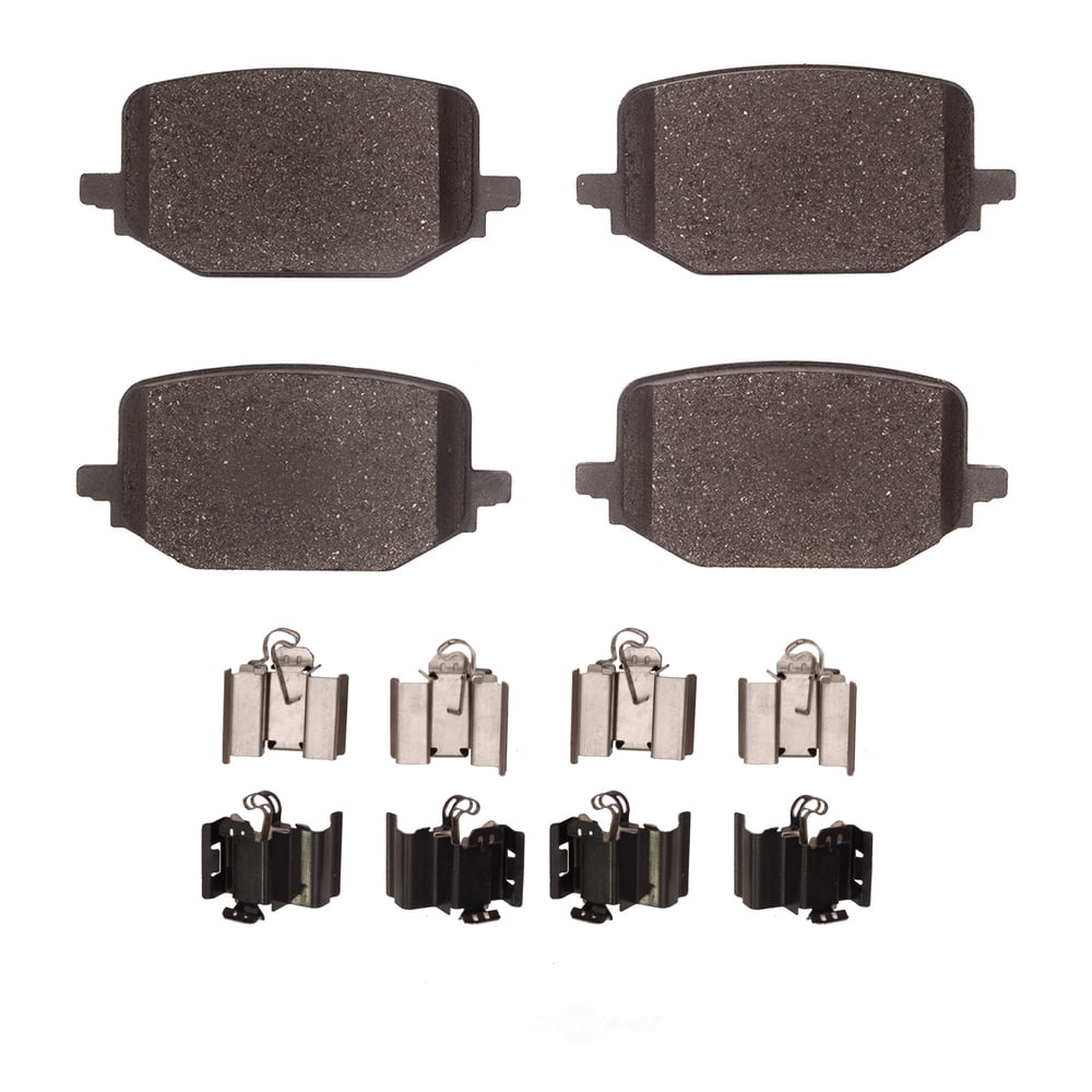 Dynamic Friction Company 1551-2231-01 DFC 5000 Advanced Brake Pads - Ceramic and Hardware Kit - OE