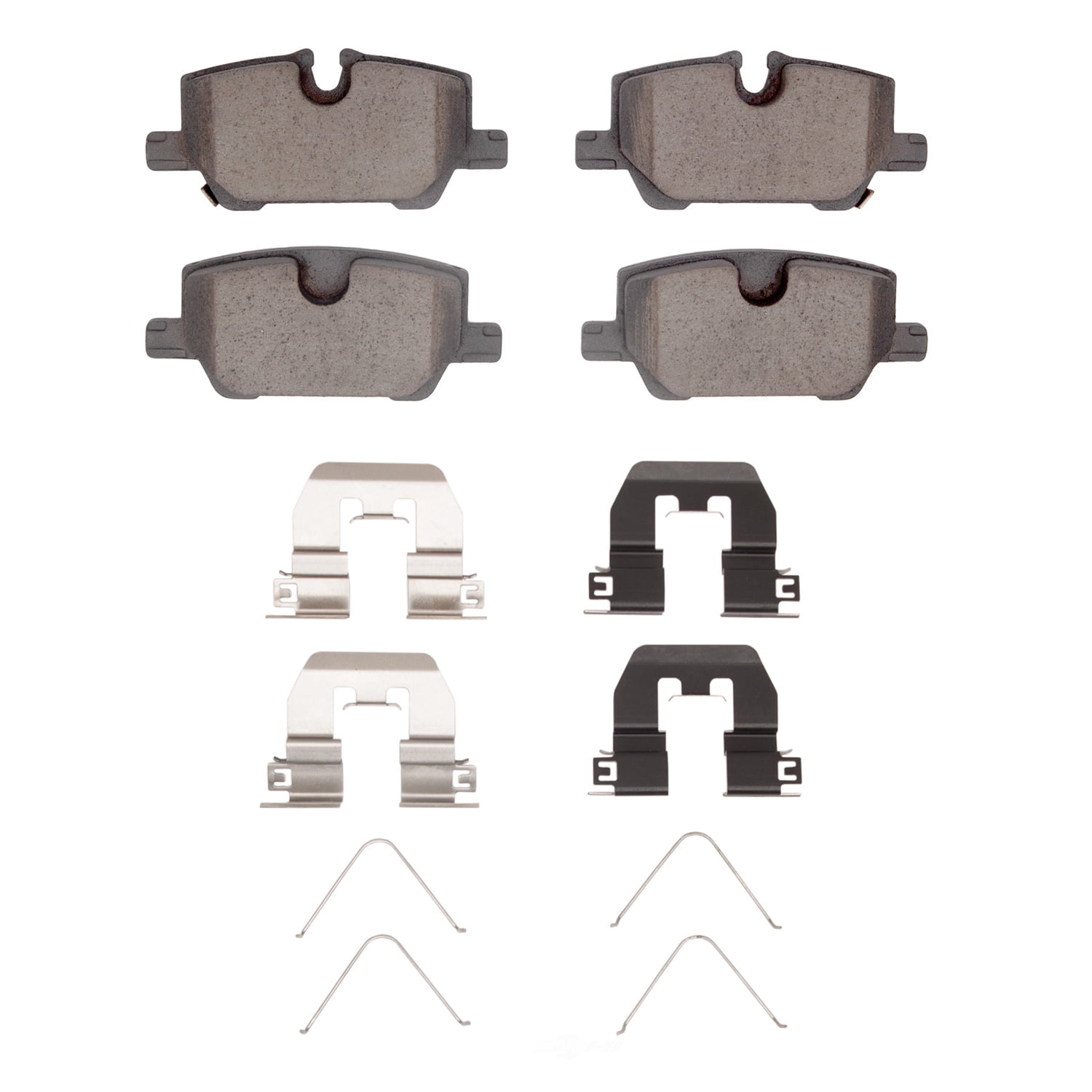 Dynamic Friction Company 1551-2308-01 DFC 5000 Advanced Brake Pads - Ceramic and Hardware Kit - OE