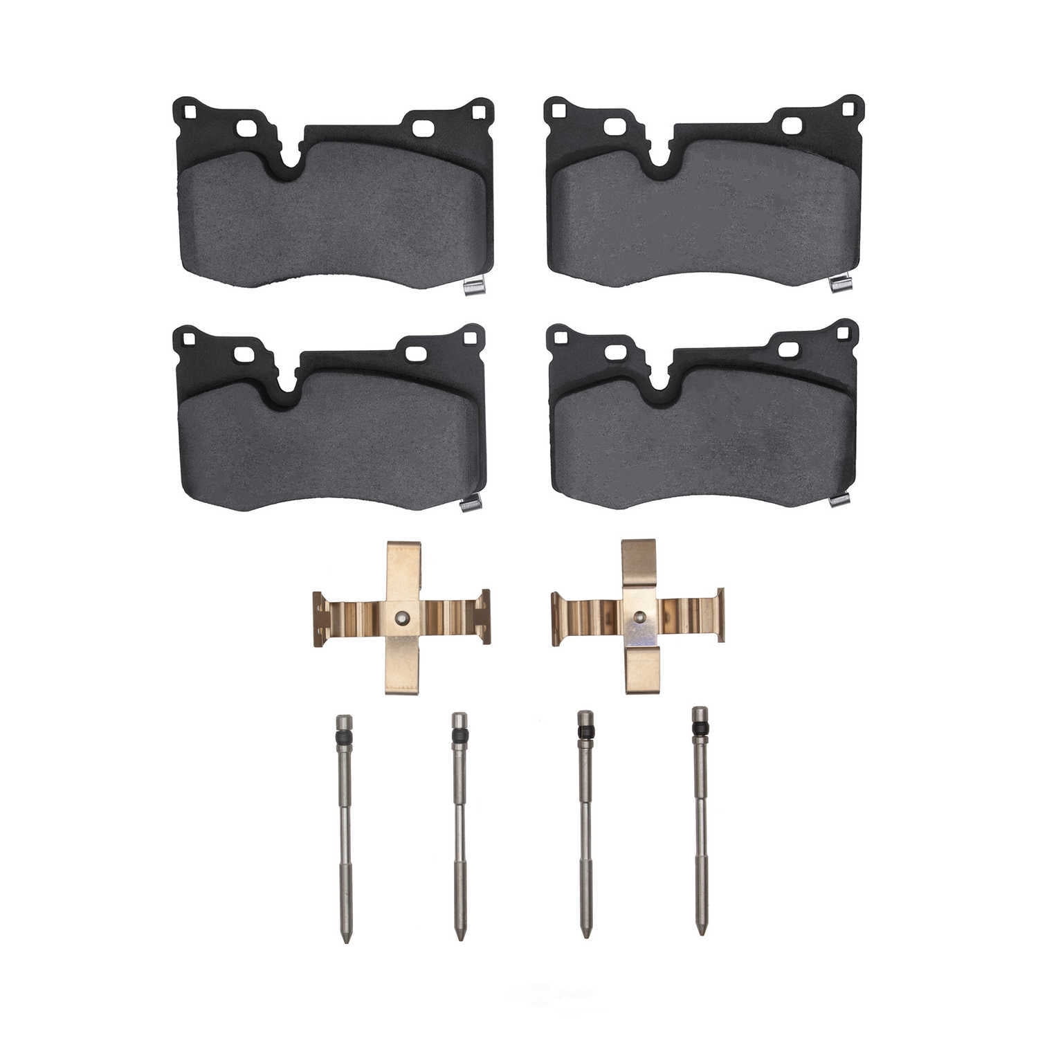Dynamic Friction Company 1551-2369-01 DFC 5000 Advanced Brake Pads - Ceramic and Hardware Kit - OE