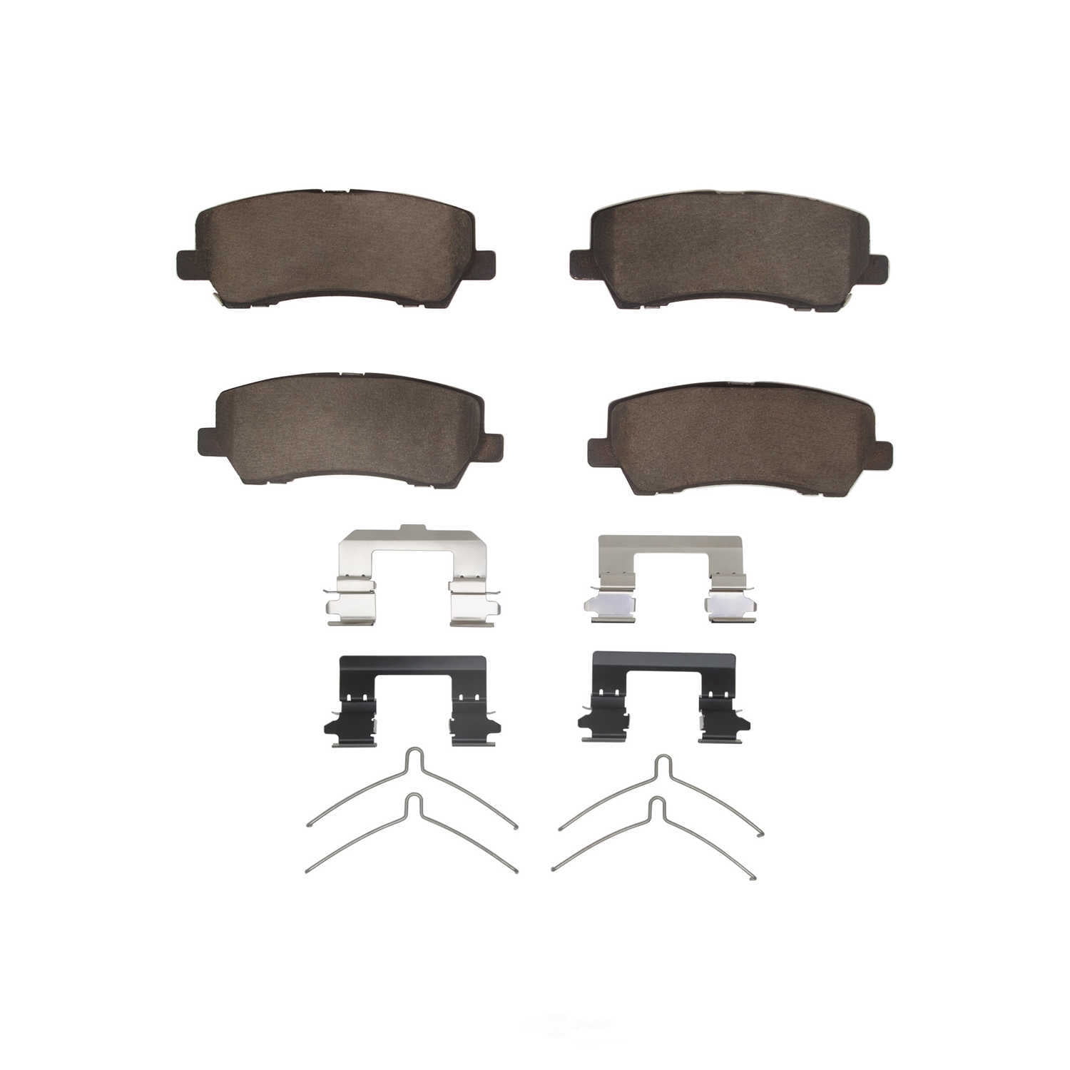DFC 5000 Euro Ceramic Brake Pads and Hardware Kit - Archived 1551-2412-01 DFC 5000 Advanced Brake