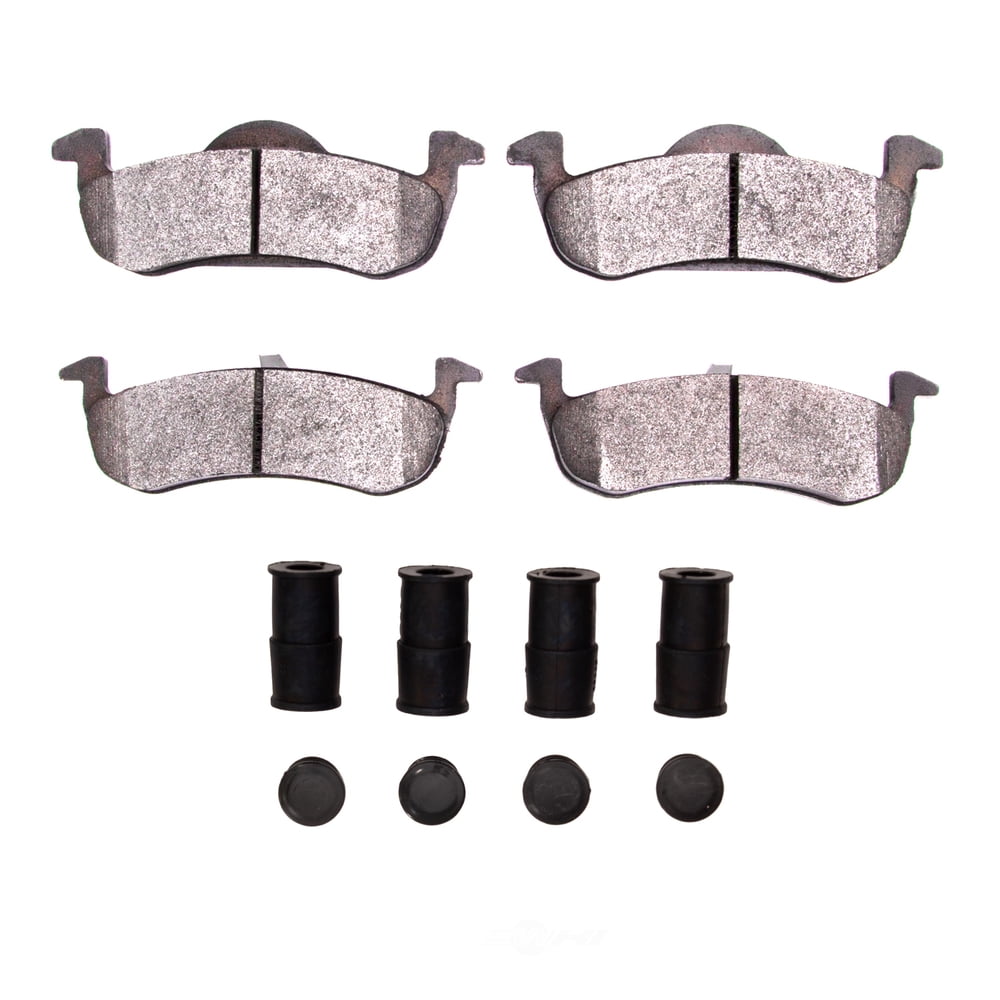 Dynamic Friction Company 1552-1279-01 DFC 5000 Advanced Brake Pads - Ceramic and Hardware Kit - OE