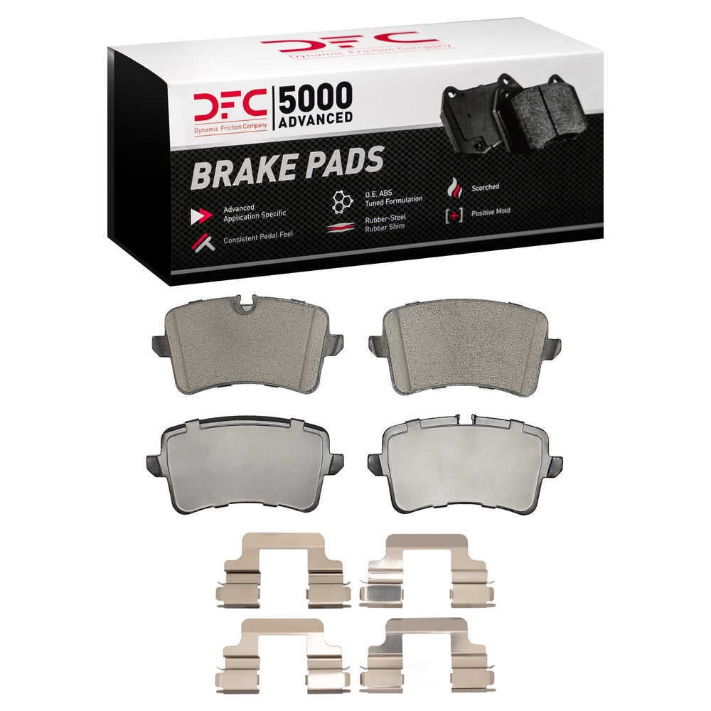 DFC 5000 Euro Ceramic Brake Pads and Hardware Kit - Archived 1552-1547-01 DFC 5000 Advanced Brake