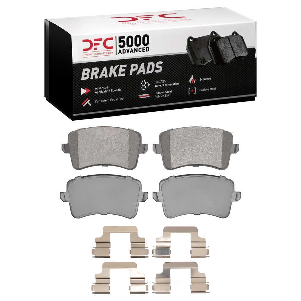DFC 5000 Euro Ceramic Brake Pads and Hardware Kit - Archived 1551-1386-02 DFC 5000 Advanced Brake