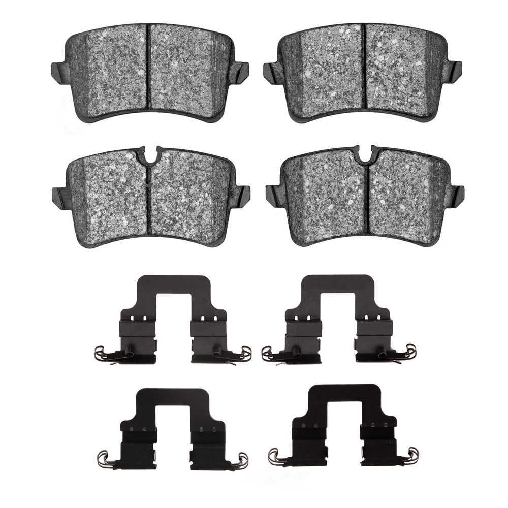 DFC 5000 Euro Ceramic Brake Pads and Hardware Kit - Archived 1551-1547-11 DFC 5000 Advanced Brake