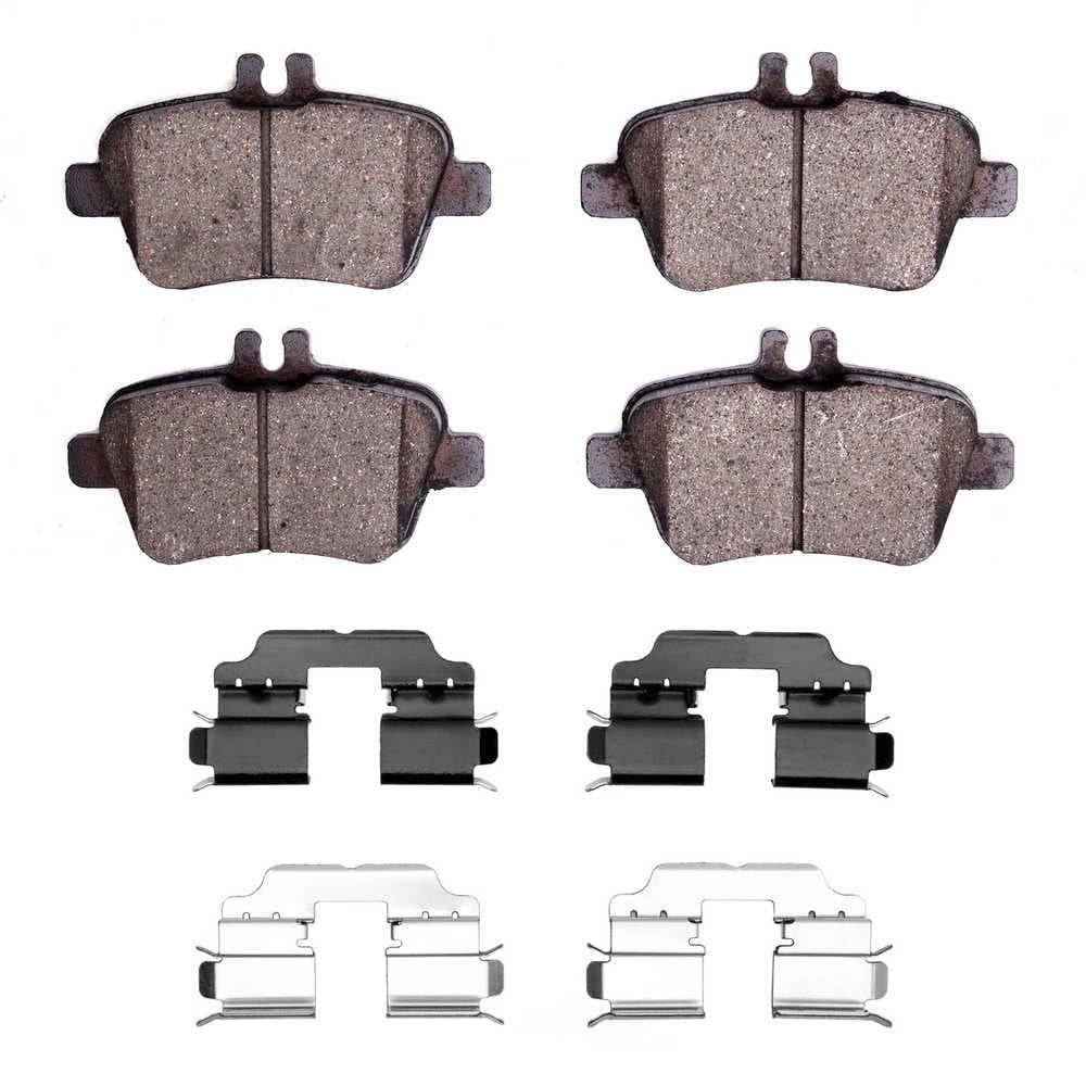 DFC 5000 Euro Ceramic Brake Pads and Hardware Kit - Archived 1551-1646-02 DFC 5000 Advanced Brake