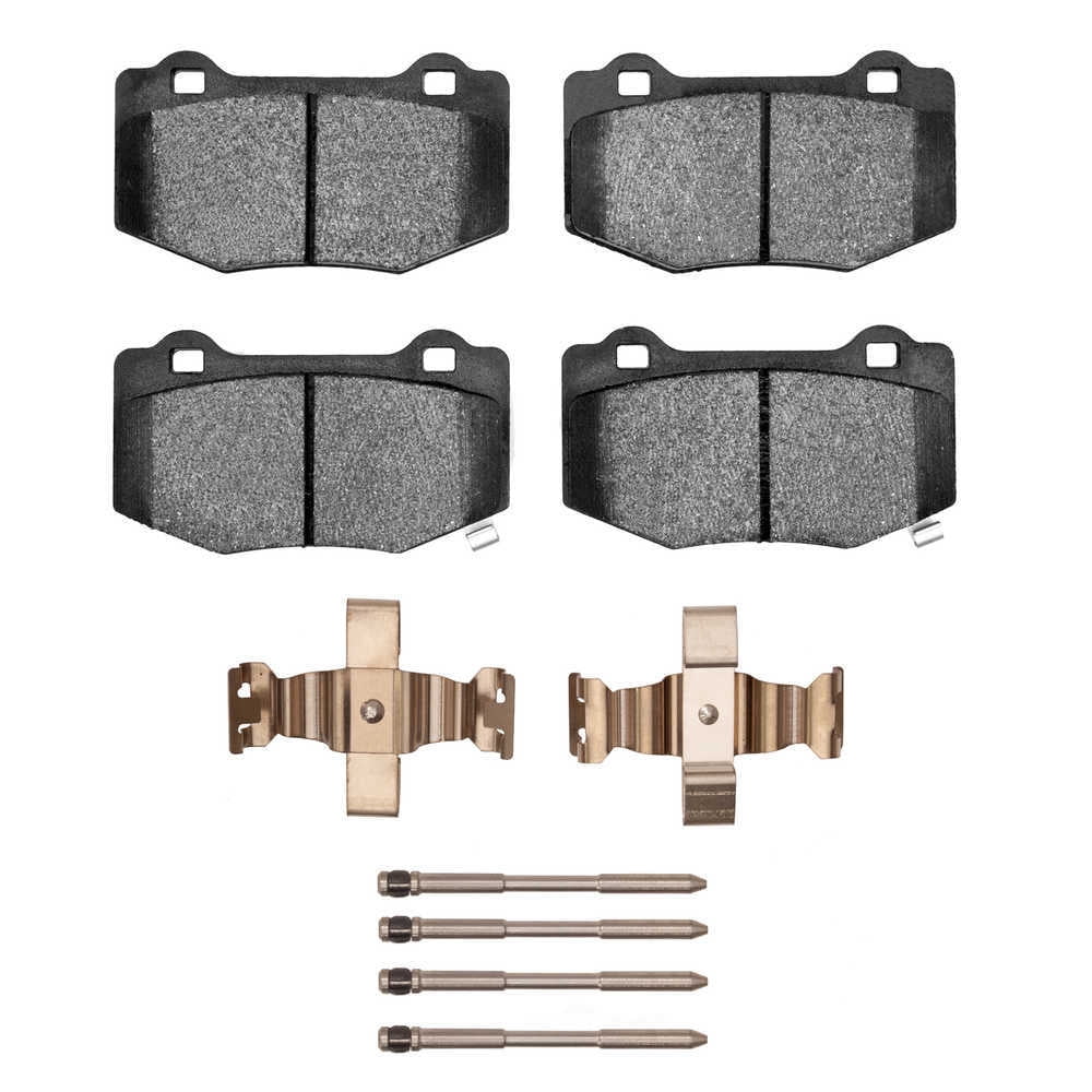DFC 5000 Euro Ceramic Brake Pads and Hardware Kit - Archived 1551-1854-01 DFC 5000 Advanced Brake