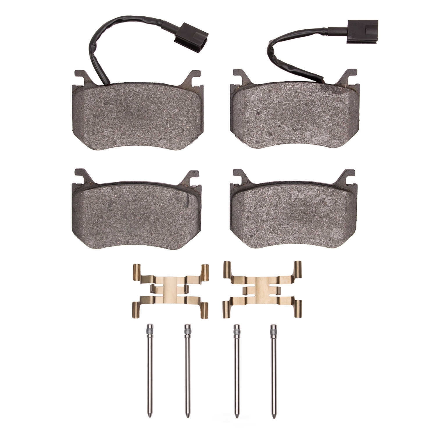 DFC 5000 Euro Ceramic Brake Pads and Hardware Kit - Archived 1551-2043-01 DFC 5000 Advanced Brake
