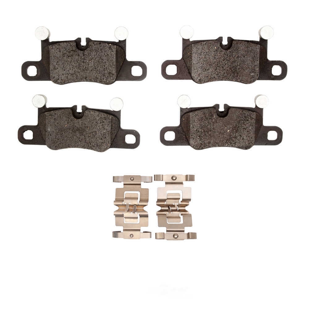 DFC 5000 Euro Ceramic Brake Pads and Hardware Kit - Archived 1551-2148-01 DFC 5000 Advanced Brake