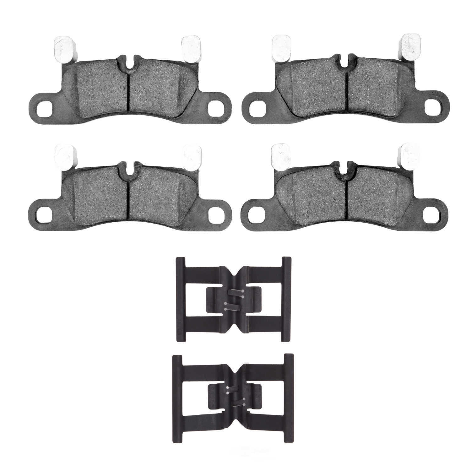 DFC 5000 Euro Ceramic Brake Pads and Hardware Kit - Archived 1552-1453-01 DFC 5000 Advanced Brake