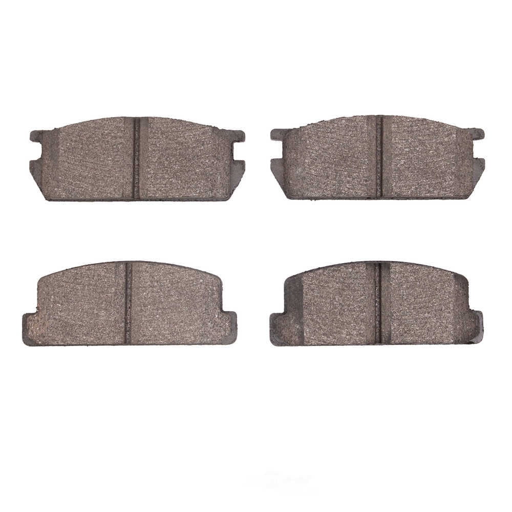 Dynamic Friction Company 1551-0235-09 DFC 5000 Advanced Brake Pads - Semi Metallic and Hardware Kit