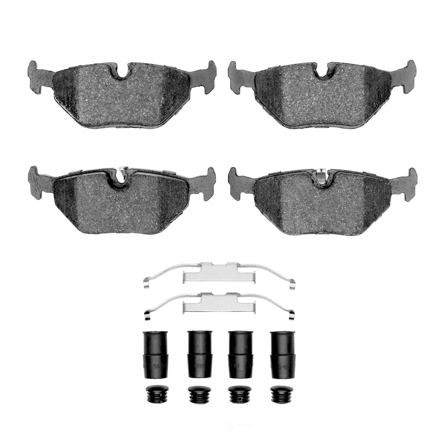 Dynamic Friction Company 1600-0692-01 DFC EURO 5000 Ceramic Brake Pads and Hardware Kit