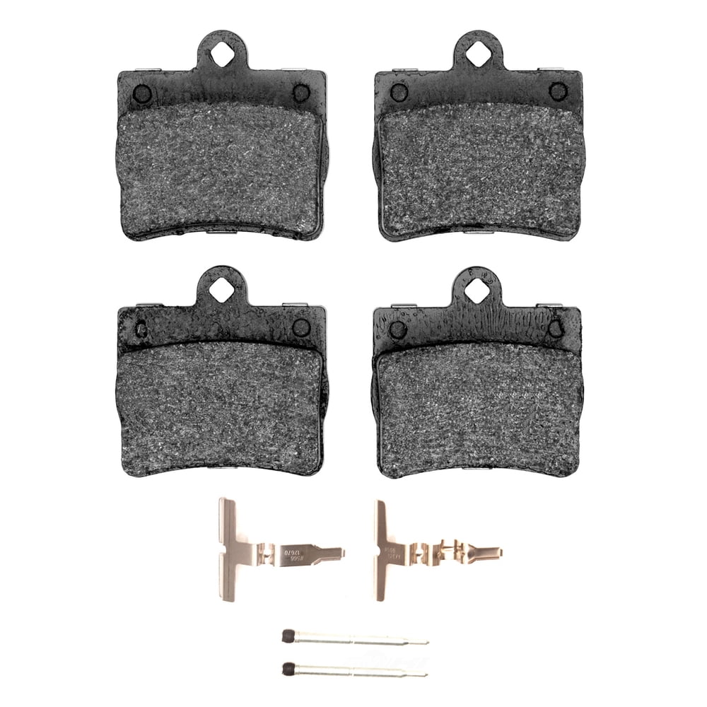 Dynamic Friction Company 1600-0739-01 DFC 5000 Euro Ceramic Brake Pads and Hardware Kit