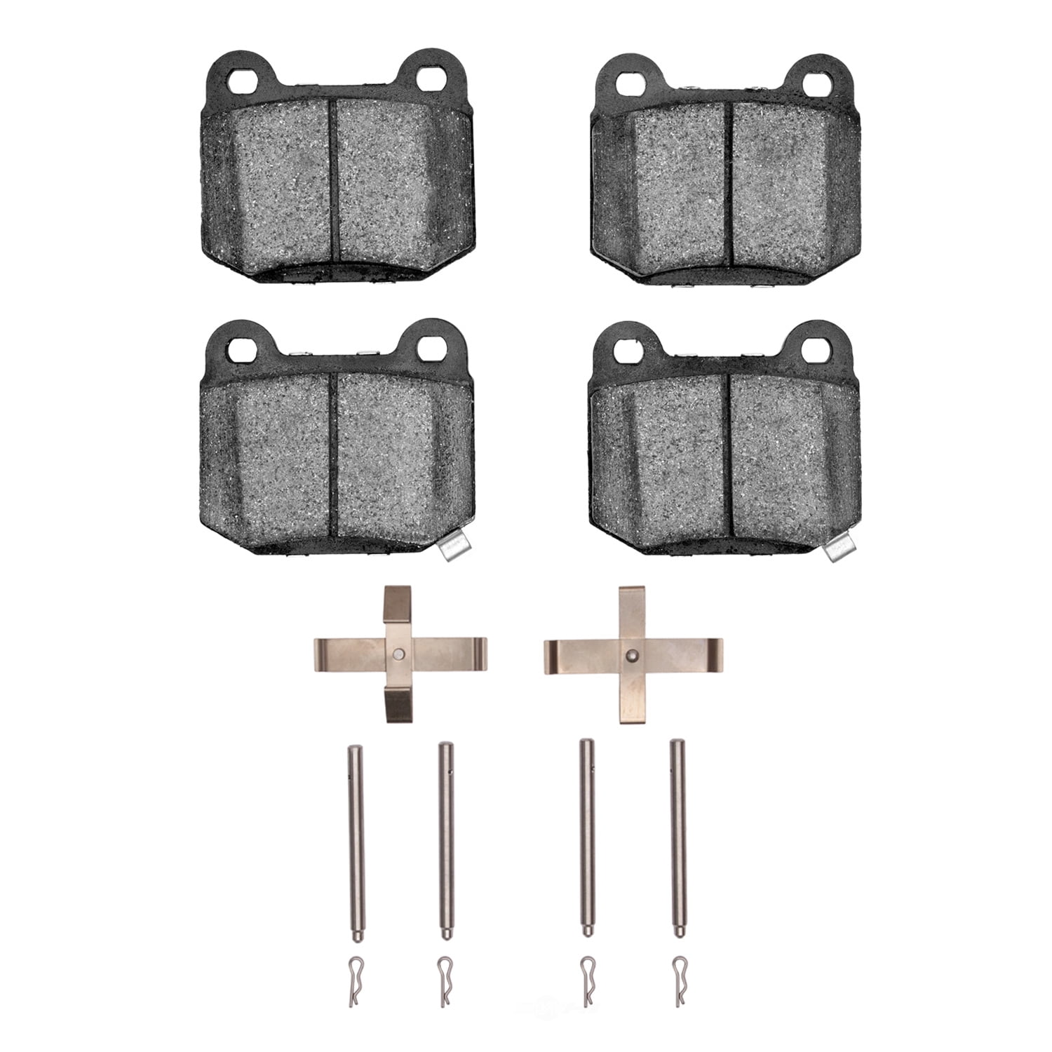 Dynamic Friction Company 1600-0961-01 DFC EURO 5000 Ceramic Brake Pads and Hardware Kit