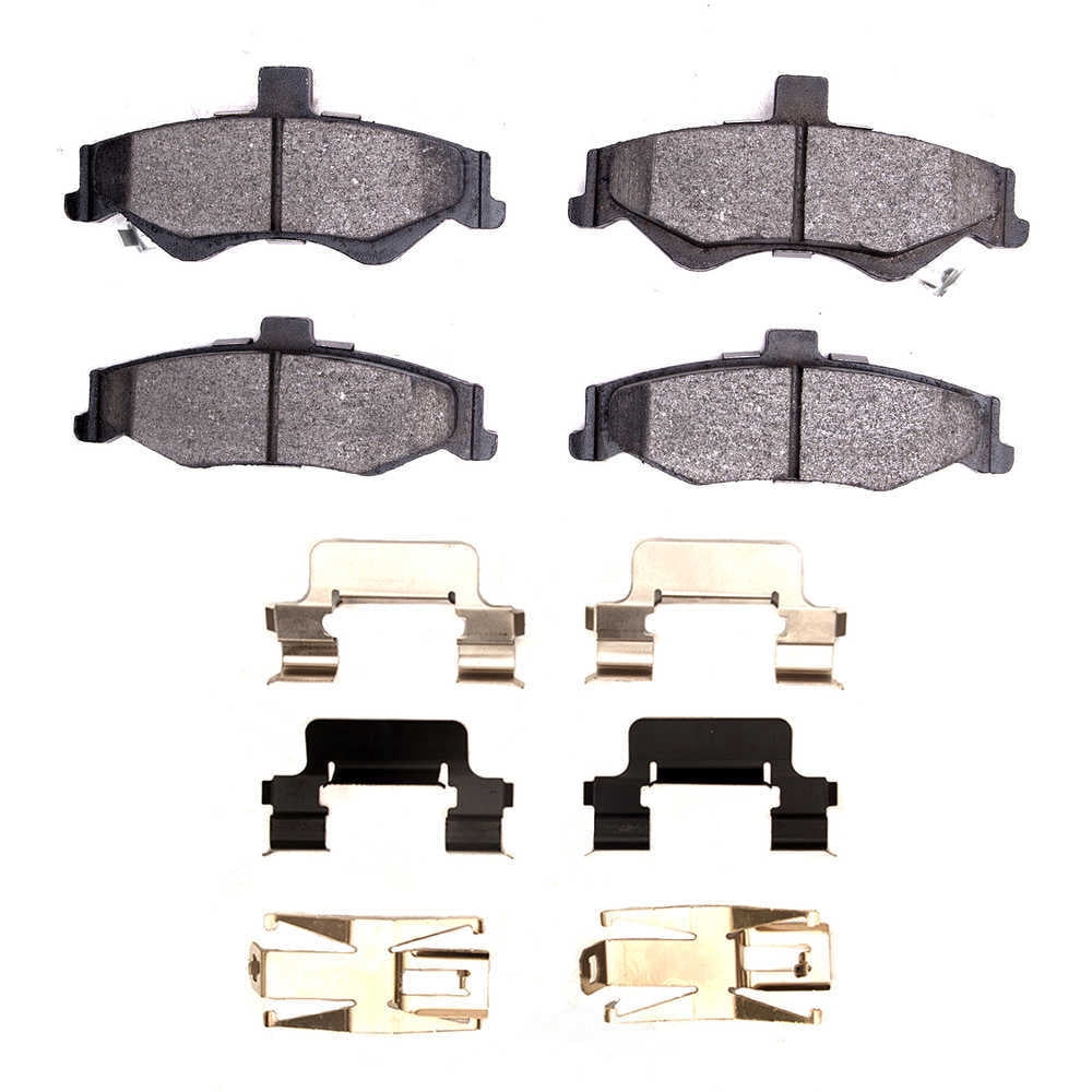 Dynamic Friction Company 1115-0750-01 DFC Active Performance Pads and Hardware Kit