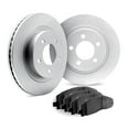 thumbnail image 1 of Dynamic Friction Company Rear Brake GEOMET Rotors with 5000 Euro Ceramic Brake Pads - 9602-63025, 1 of 3