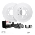 thumbnail image 1 of Dynamic Friction Company Rear Brake Geospec Rotors with 5000 Advanced Brake Pads includes Hardware - 4512-21091, 1 of 3