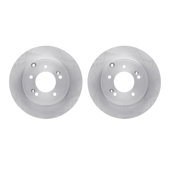 Dynamic Friction Company Rear Brake Rotors 6002-03021