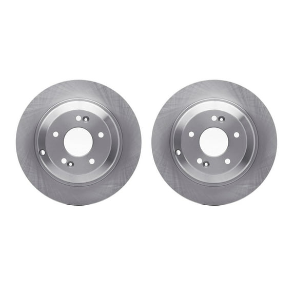 Dynamic Friction Company Rear Brake Rotors 6002-03031