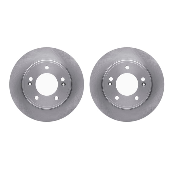 Dynamic Friction Company Rear Brake Rotors 6002-03035