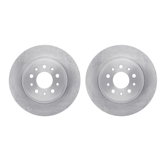 Dynamic Friction Company Rear Brake Rotors 6002-07003