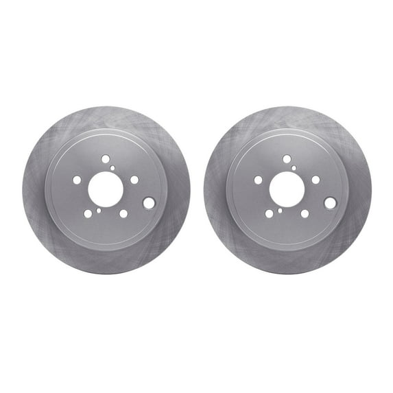 Dynamic Friction Company Rear Brake Rotors 6002-13023