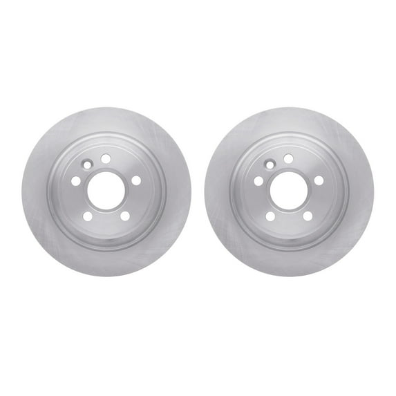 Dynamic Friction Company Rear Brake Rotors 6002-27034