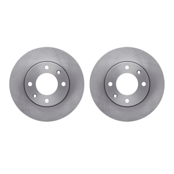 Dynamic Friction Company Rear Brake Rotors 6002-28005