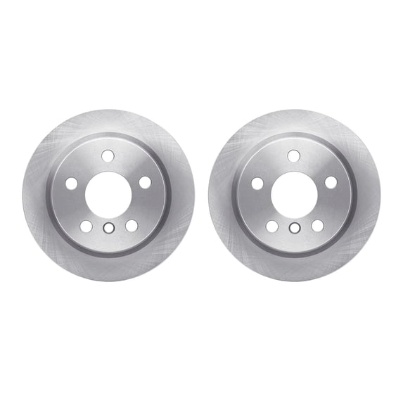 Dynamic Friction Company Rear Brake Rotors 6002-32016