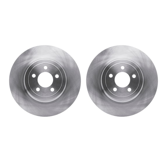 Dynamic Friction Company Rear Brake Rotors 6002-39021