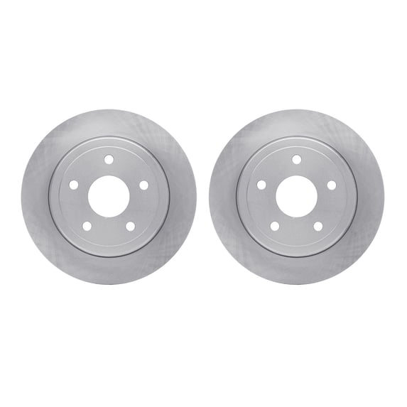 Dynamic Friction Company Rear Brake Rotors 6002-40093