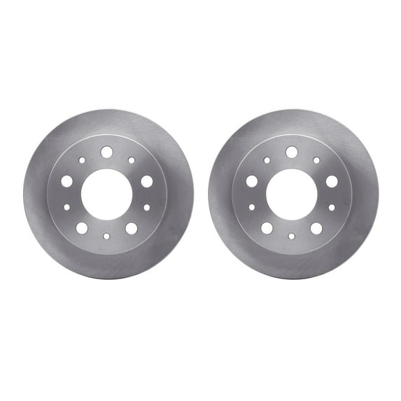 Dynamic Friction Company Rear Brake Rotors 6002-40101