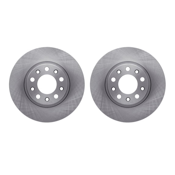 Dynamic Friction Company Rear Brake Rotors 6002-42012