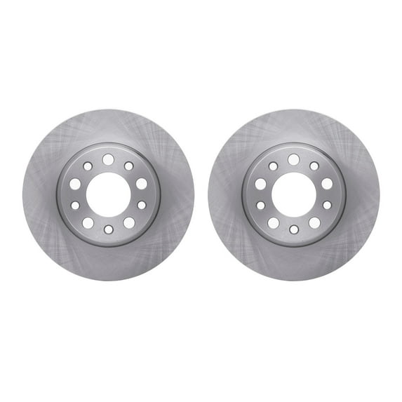 Dynamic Friction Company Rear Brake Rotors 6002-42014