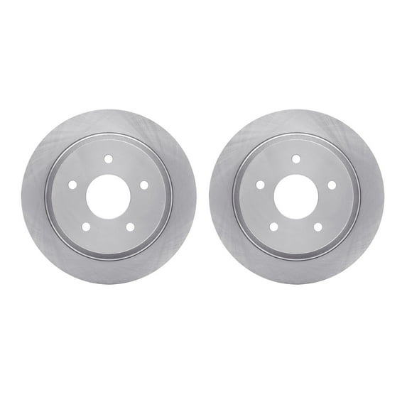 Dynamic Friction Company Rear Brake Rotors 6002-48035