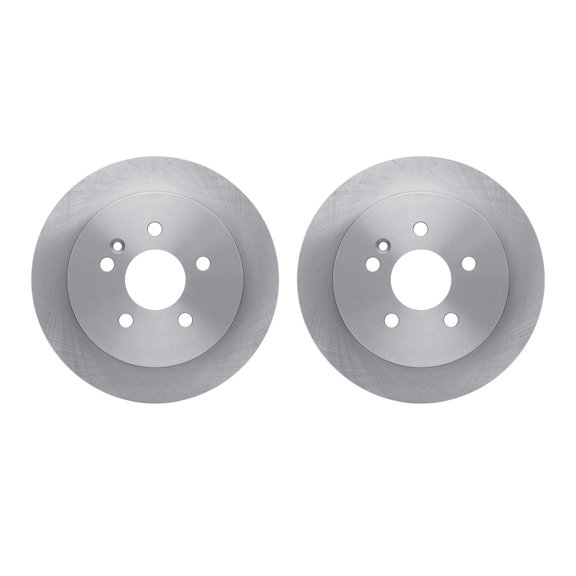 Dynamic Friction Company Rear Brake Rotors 6002-63078