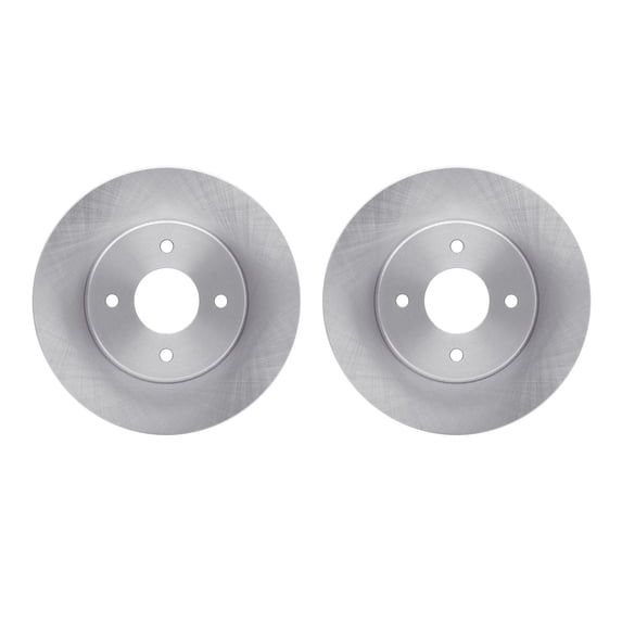 Dynamic Friction Company Rear Brake Rotors 6002-67015