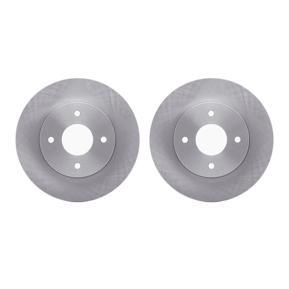 Dynamic Friction Company Rear Brake Rotors 6002-67053