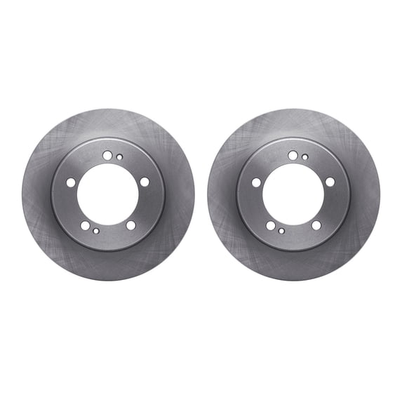 Dynamic Friction Company Rear Brake Rotors 6002-72012