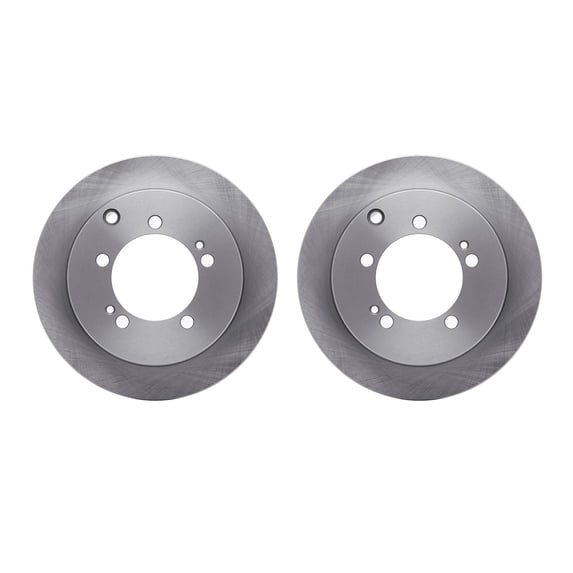 Dynamic Friction Company Rear Brake Rotors 6002-72016