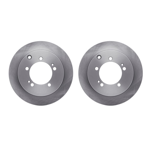 Dynamic Friction Company Rear Brake Rotors 6002-72016