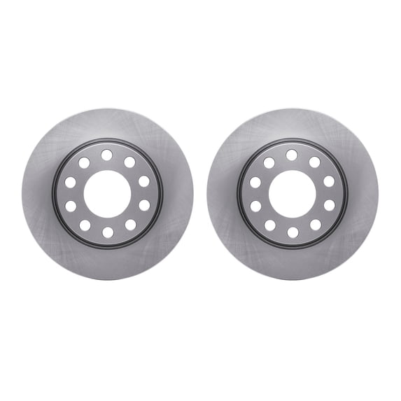 Dynamic Friction Company Rear Brake Rotors 6002-73041