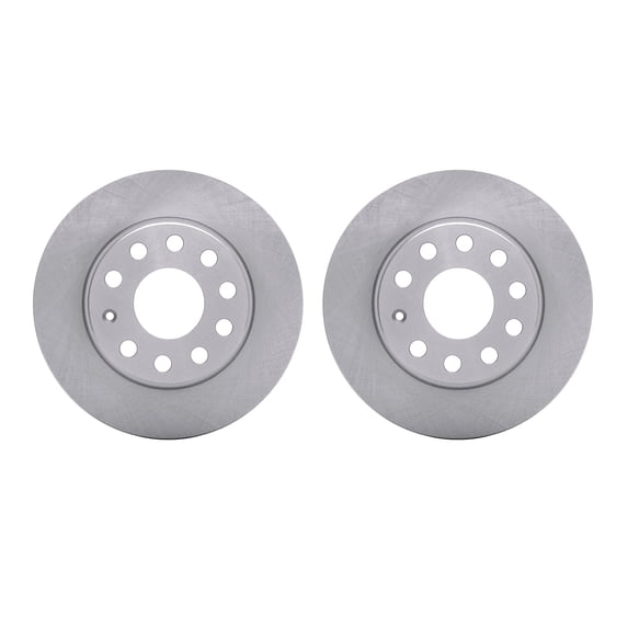 Dynamic Friction Company Rear Brake Rotors 6002-74049