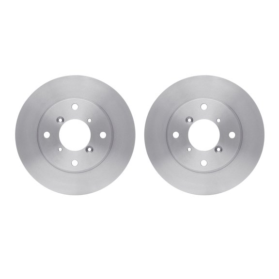 Dynamic Friction Company Rear Brake Rotors - 6002-75058