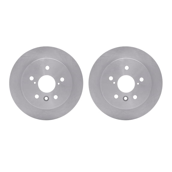 Dynamic Friction Company Rear Brake Rotors 6002-76144