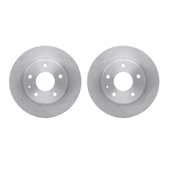 Dynamic Friction Company Rear Brake Rotors 6002-80049