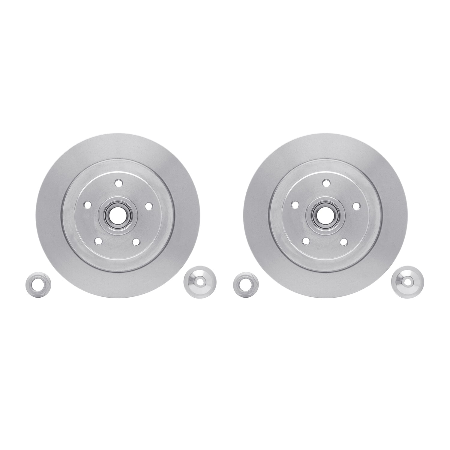 Dynamic Friction Company Rear Brake Rotors 6002-92063