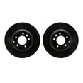 thumbnail image 1 of Dynamic Friction Company Rear Brake Rotors-Drilled and Slotted-Black 8002-02045, 1 of 3