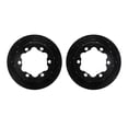 thumbnail image 1 of Dynamic Friction Company Rear Brake Rotors-Drilled and Slotted-Black 8002-40104, 1 of 3
