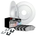 thumbnail image 1 of Dynamic Friction Company Rear Brake Rotors Kit | 4000 HybriDynamic Brake Pads includes Hardware 6812-03036, 1 of 3